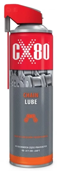 CX-80 Nagyteljesítményű ipari lánckenőspray, duo, 500 ml