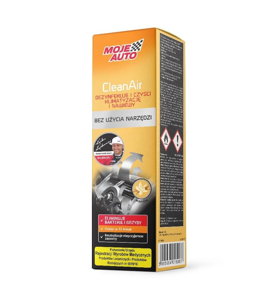 Moje - Klímabomba, Vanilia illat 150 ml