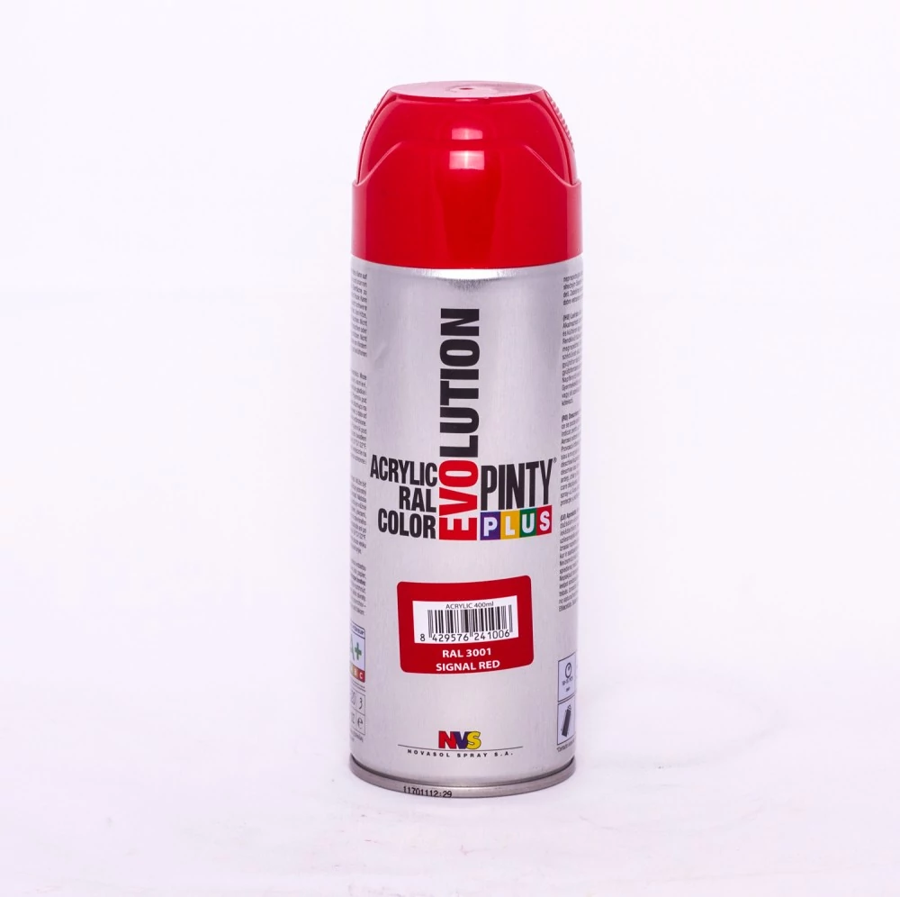 Pinty Plus  EVO akril RAL 3001 400ml Rikító piros (Ruby red)