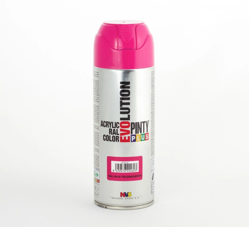 Pinty Plus  EVO akril RAL 4010 400ml (Tele magenta)