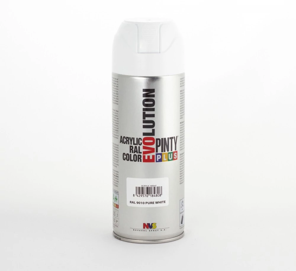 Pinty Plus  EVO akril RAL 9010 400ml Fényes Fehér