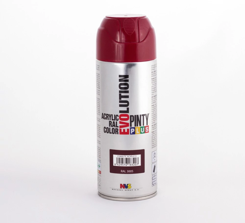 Pinty Plus  EVO akril RAL 3005 400ml  Borpiros (Wine red)