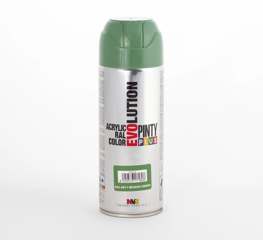 Pinty Plus EVO akril RAL 6011 400ml Rezeda Zöld (Reseda Green)