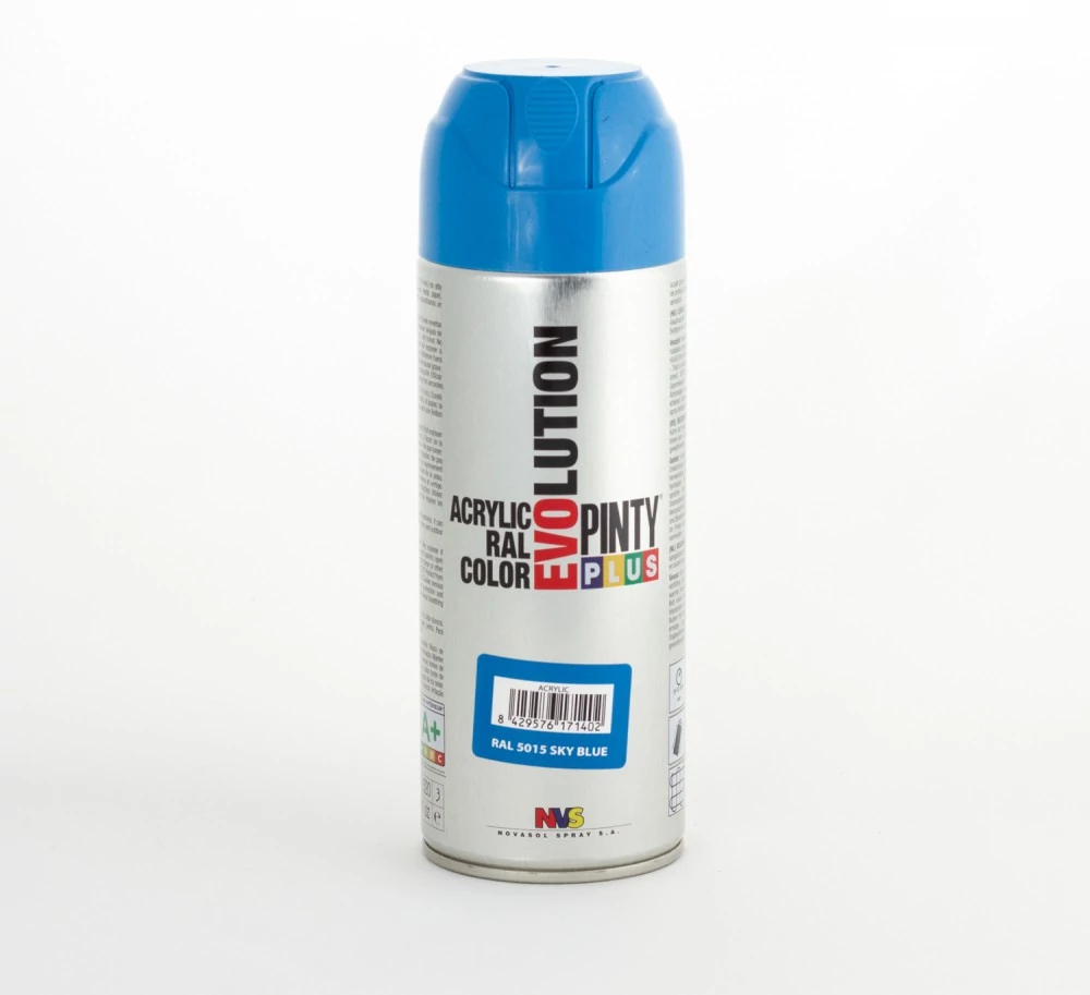 Pinty Plus  EVO akril RAL 5015 400ml Égkék (Sky Blue)