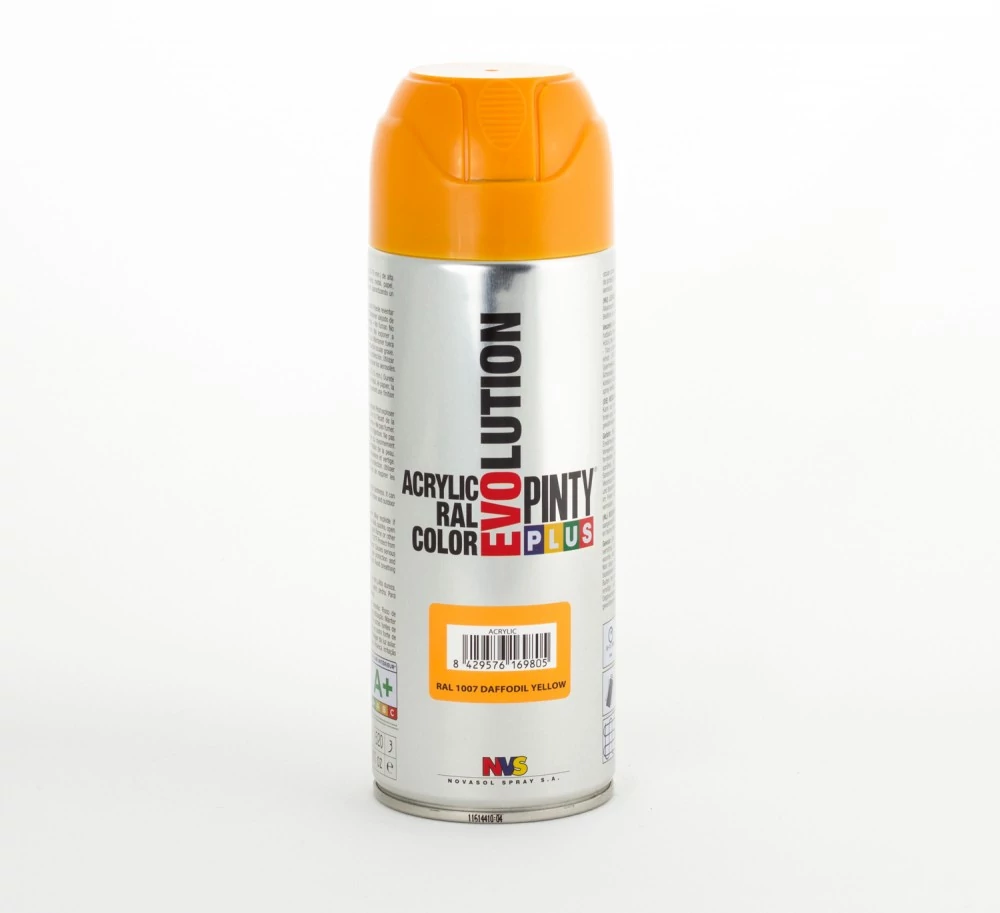 Pinty Plus EVO akril RAL 1007 400ml Nárcisz sárga (Daffodil Yellow)