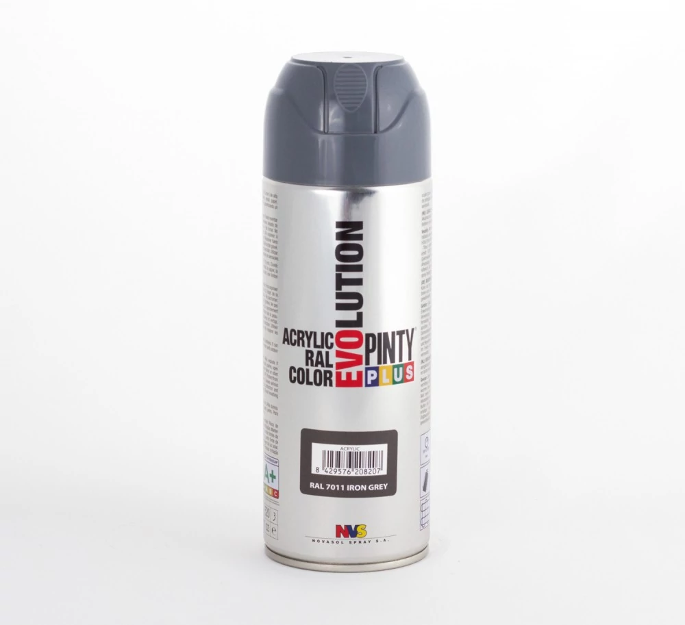 Pinty Plus  EVO akril RAL 7011 400ml Fémszürke (Iron Grey)