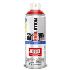 Pinty Plus EVO VIZES BÁZISÚ FÉNYES AKRIL RAL3020 400ML (Traffic red)