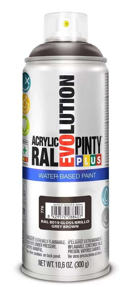 Pinty Plus EVO VIZES BÁZISÚ AKRIL RAL8019 400ML Grey brown)
