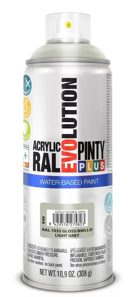 Pinty Plus EVO VIZES BÁZISÚ AKRIL RAL 7035 400ML(Light grey) NOV846