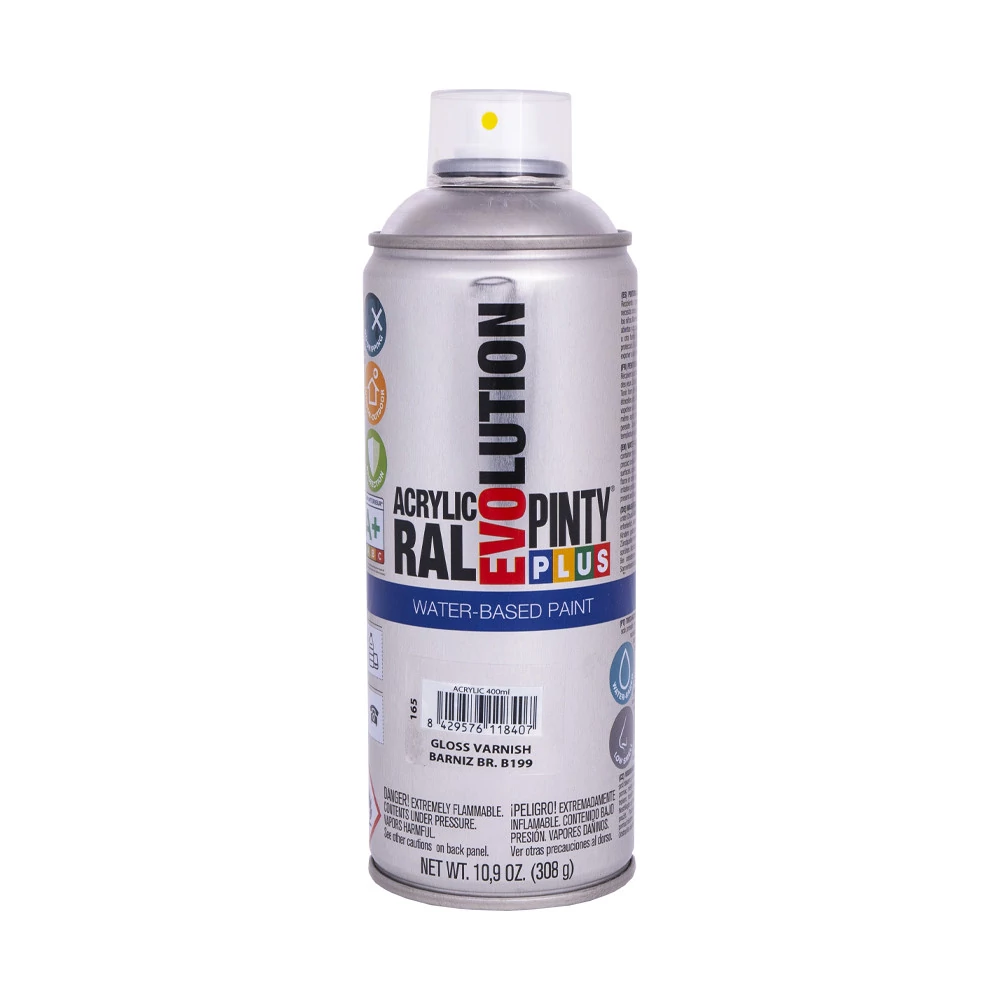 Pinty Plus EVO vizes bázisú akril fényes lakk 400ml