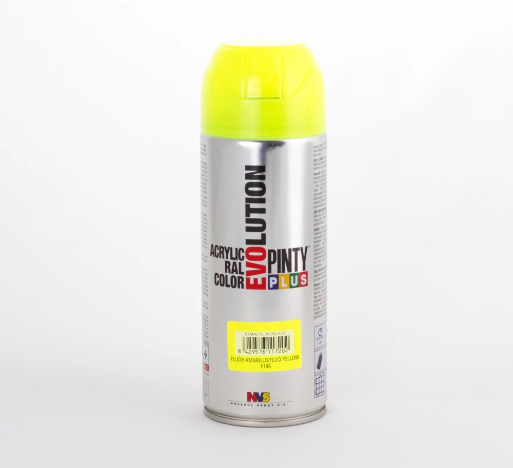 Pinty Plus EVO akril FLUOR. sárga(amarillo) F146