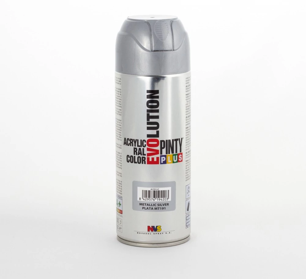 Pinty Plus EVO akril metál ezüst MT191 400ml
