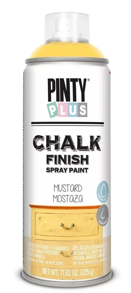 PINTY PLUS CHALK SPRAY MUSTÁR SÁRGA / MUSTARD  400ML