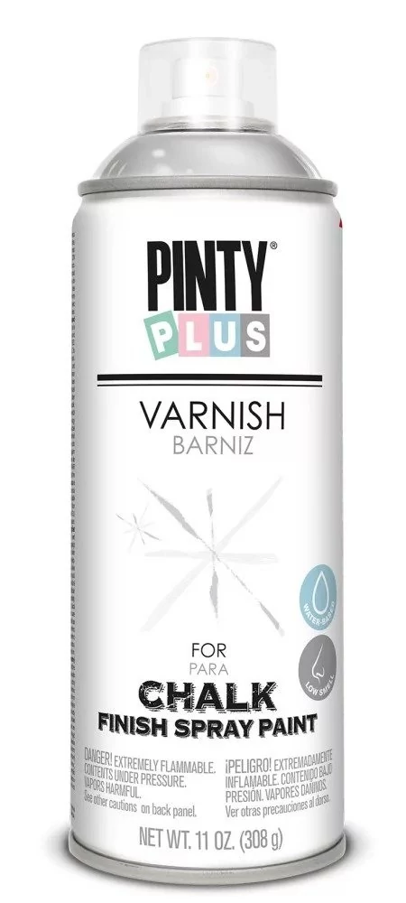 Pinty plus chalk vízbázisú matt lakk spray