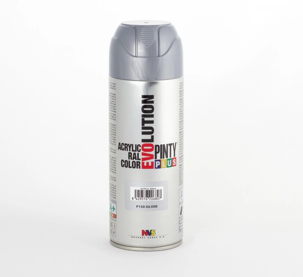 Pinty Plus EVO AKRIL EZÜST P150 400ml