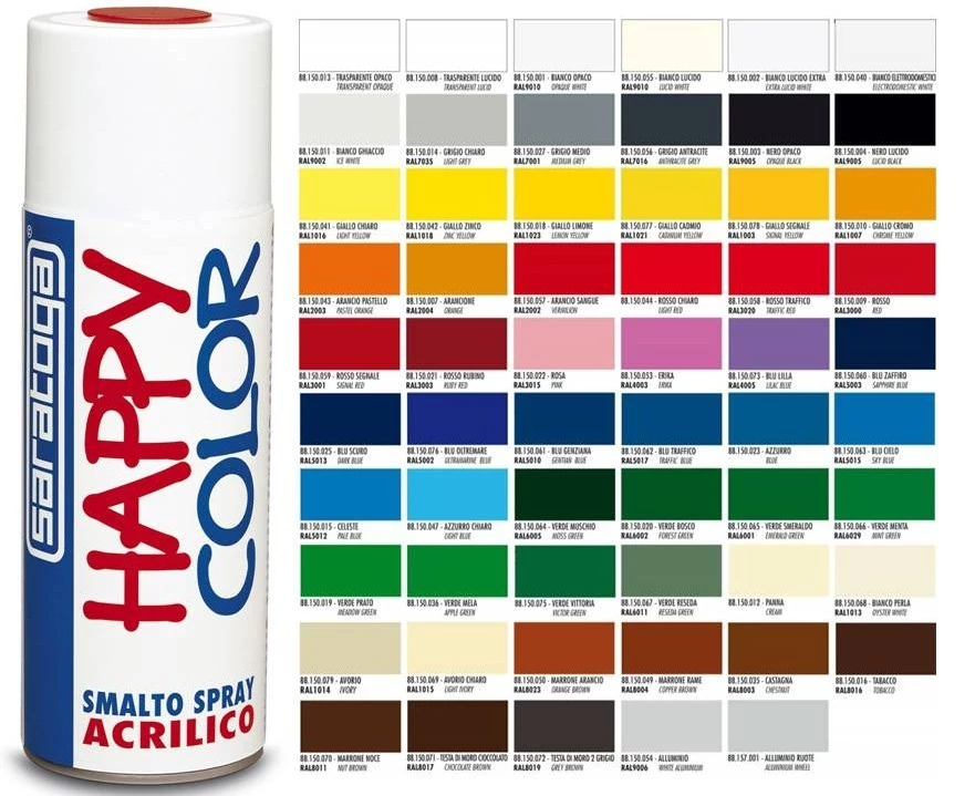 HAPPY COLOR almazöld 400ml