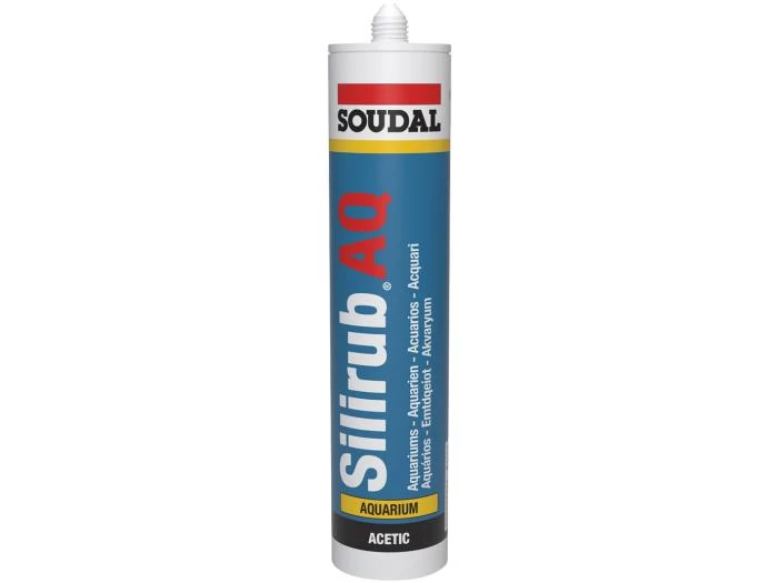 Soudal Aquarium fekete 310ml