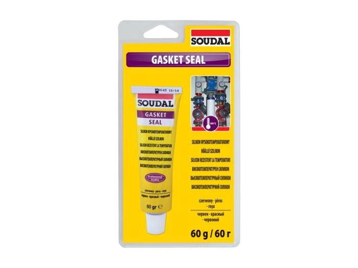 Soudal Gasket hőálló piros 60g