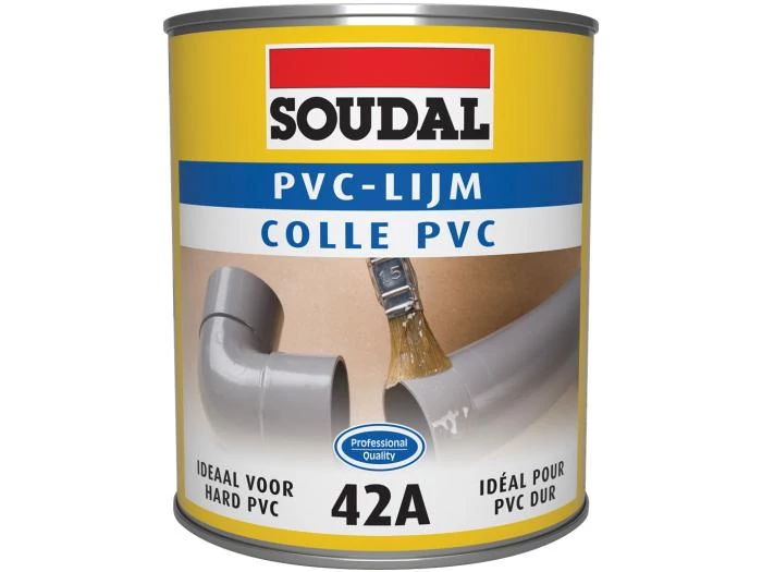 Soudal 42A PVC cső ragasztó 1L