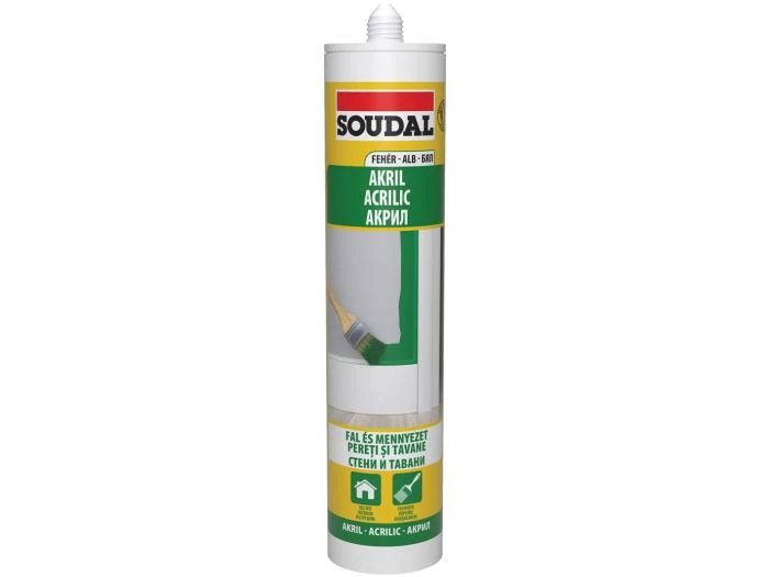Soudal Akryl tömítő fehér 280ml