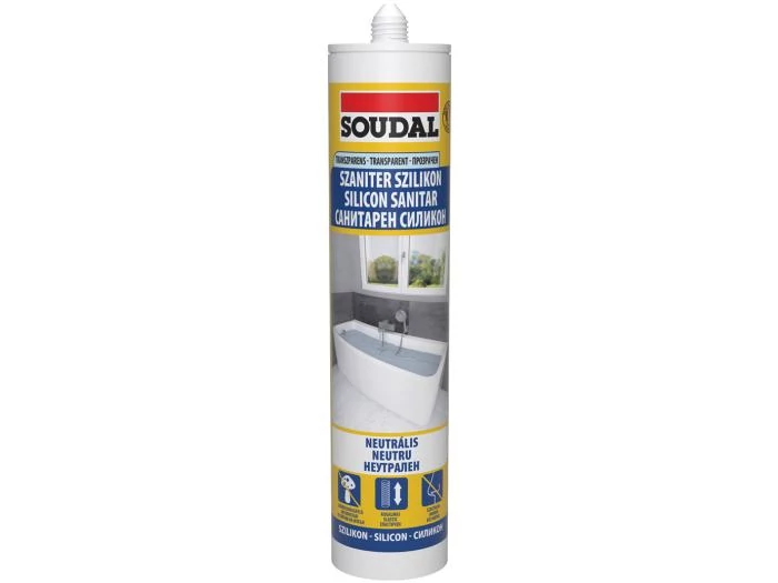 Soudal Neutrális Szaniter szilikon fehér 280ml