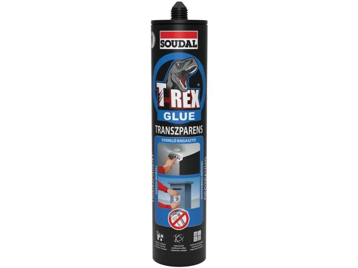 Soudal T-REX kék TPT transparens szálerősített 310g