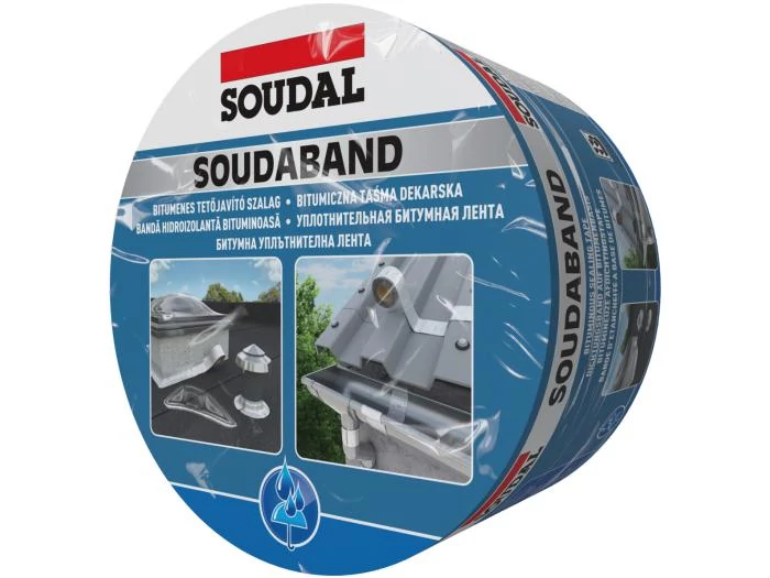 Soudal Soudaband 22,5cm x 10m graphit - Bitumen szalag