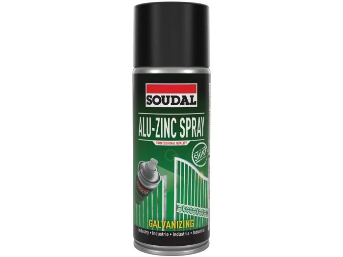 Soudal Alu-Zink spray fényes 400 ml