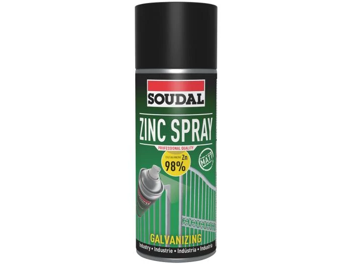 Soudal Zink spray matt 400 ml
