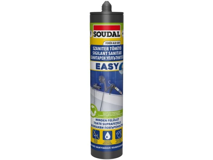 Soudal Easy szaniter tömítő fehér 280ml