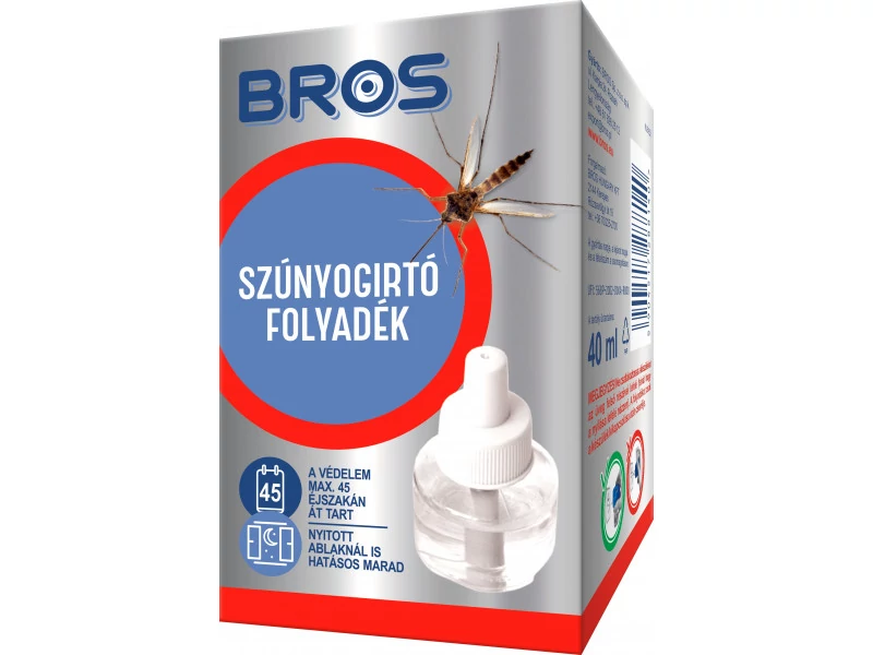 Bros Szúnyogirtó utántöltő foly. elekt. készülékhez 40ml