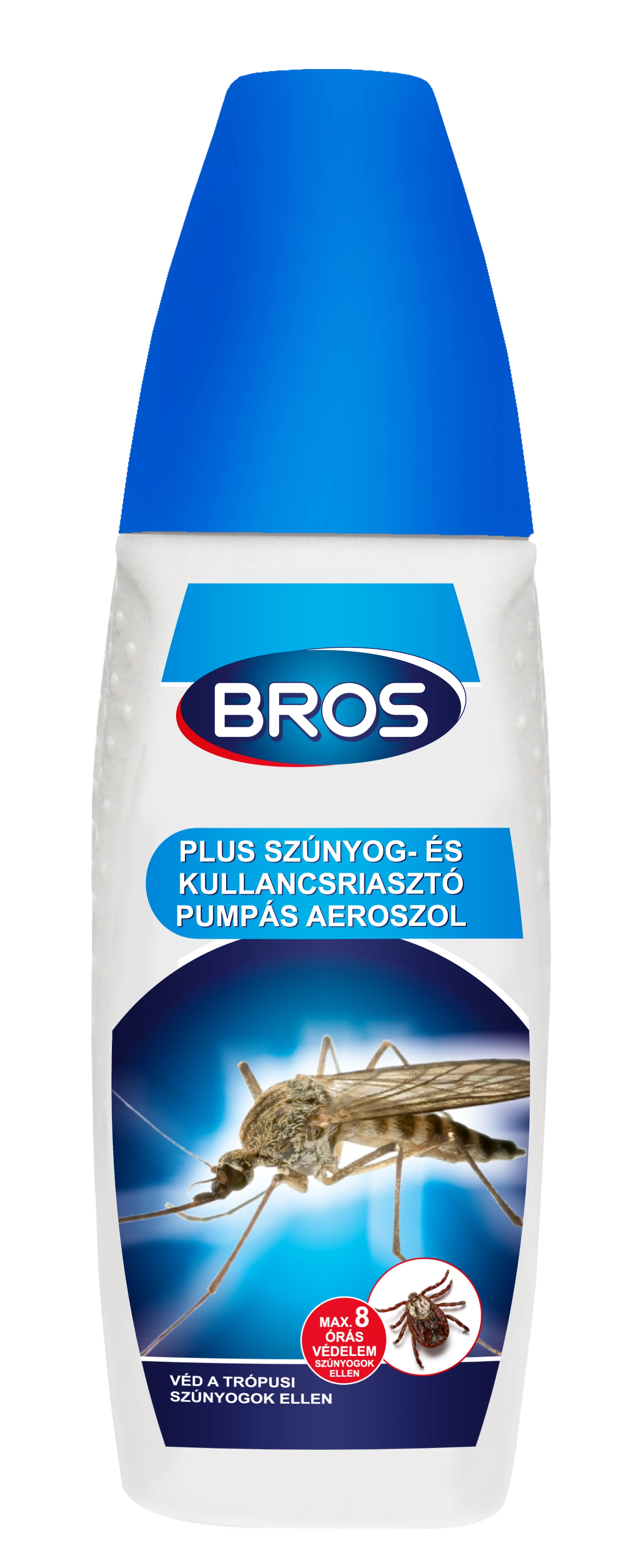 Bros Plus szúnyog és kullancs riasztó pumpás 100ml