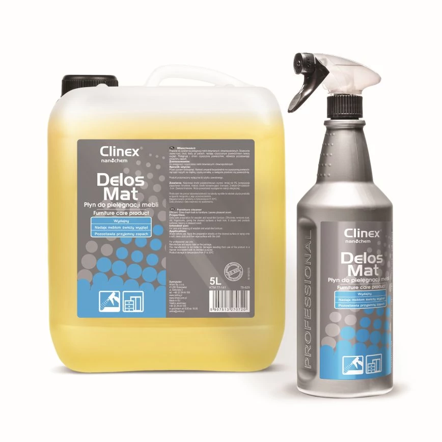 CLINEX Delos Mat bútorápoló matt 1L (6 flak./#)