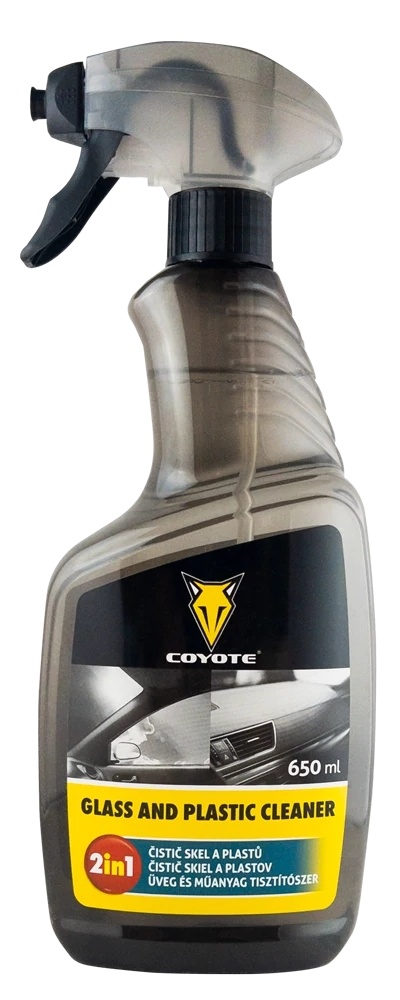 COYOTE Üveg és műanyag tisztítószer 650 ml