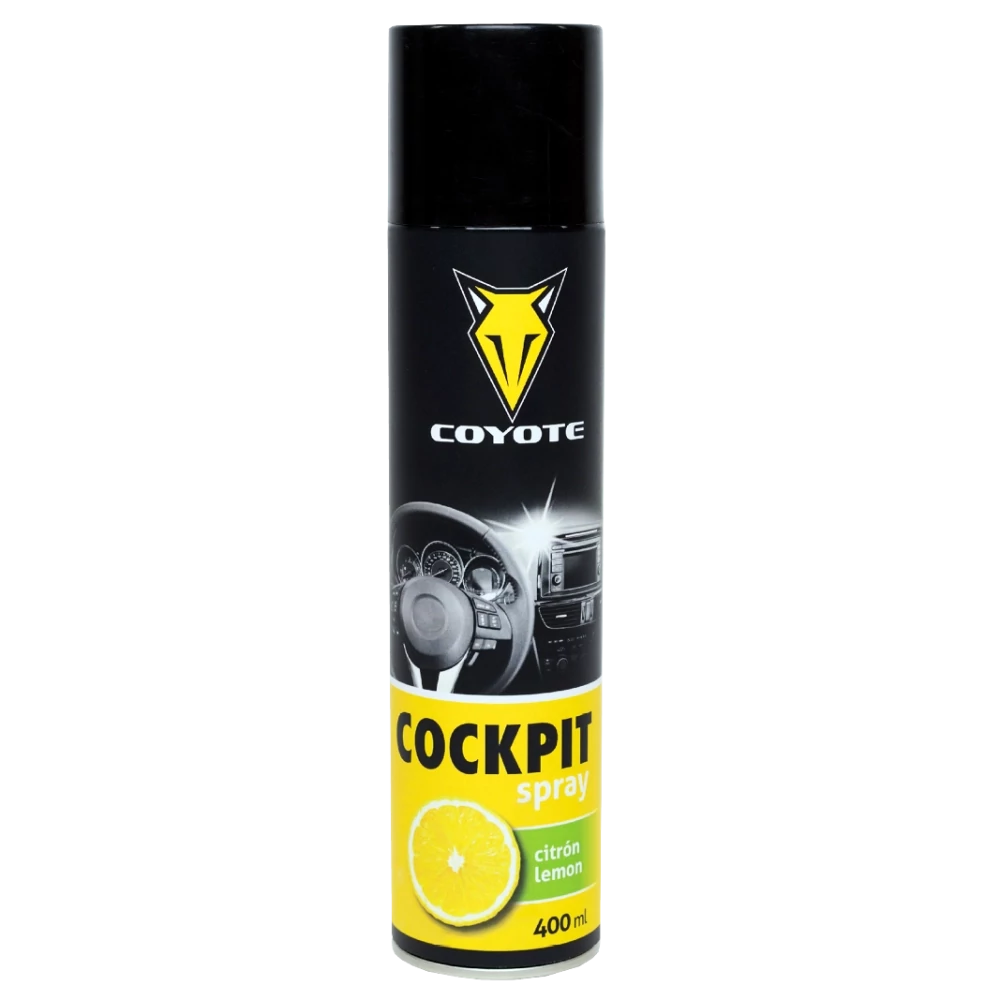 COYOTE Műszerfalápoló spray citrom 400ml