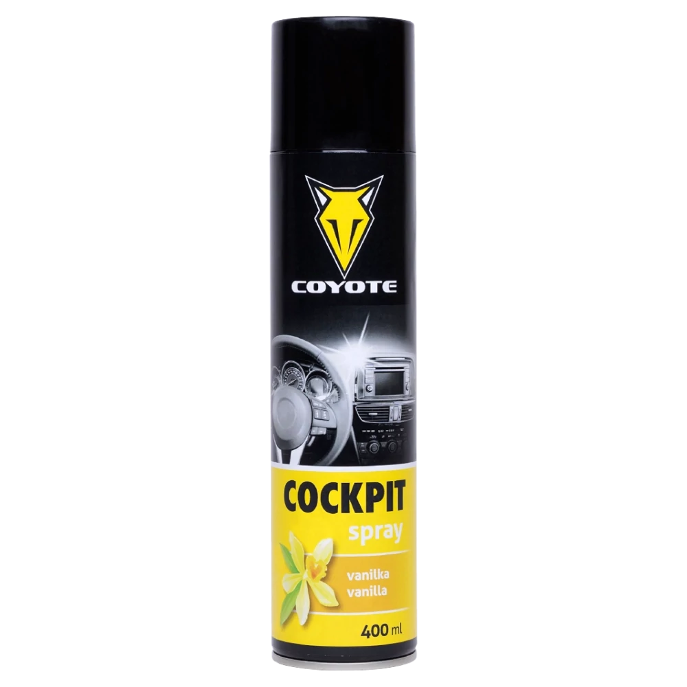 COYOTE Műszerfalápoló spray vanília 400ml