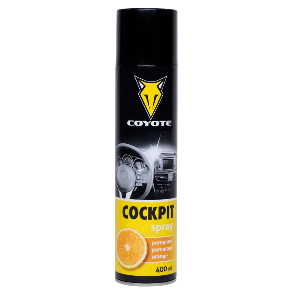 COYOTE Műszerfalápoló spray narancs 400ml