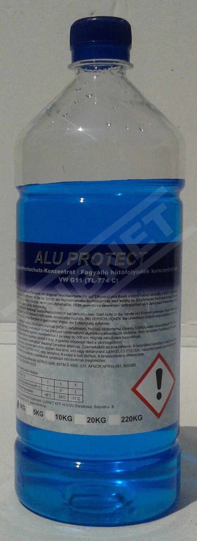Fagyálló Alu-Protect -72°C 1 Kg kék