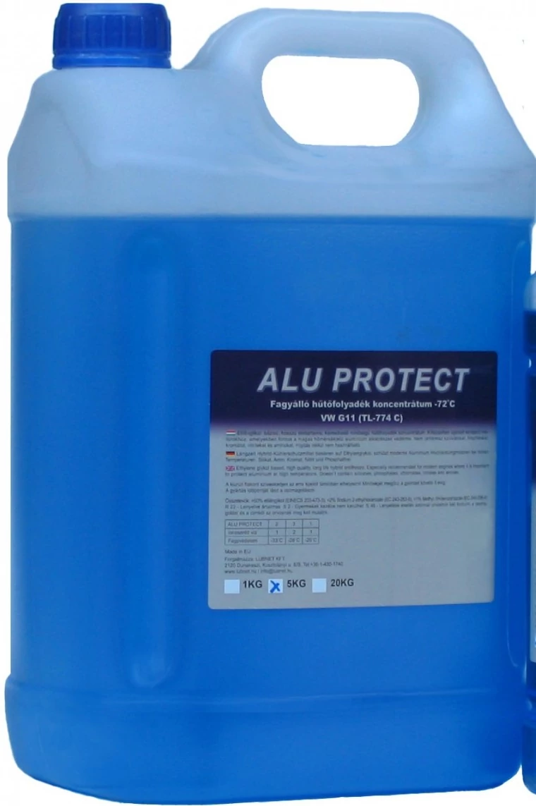 Fagyálló Alu-protect  -72c  5kg kék