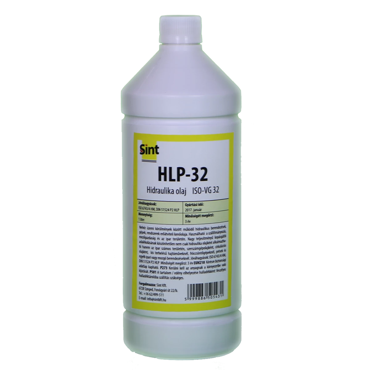Sint HLP32 hidraulika olaj 1L