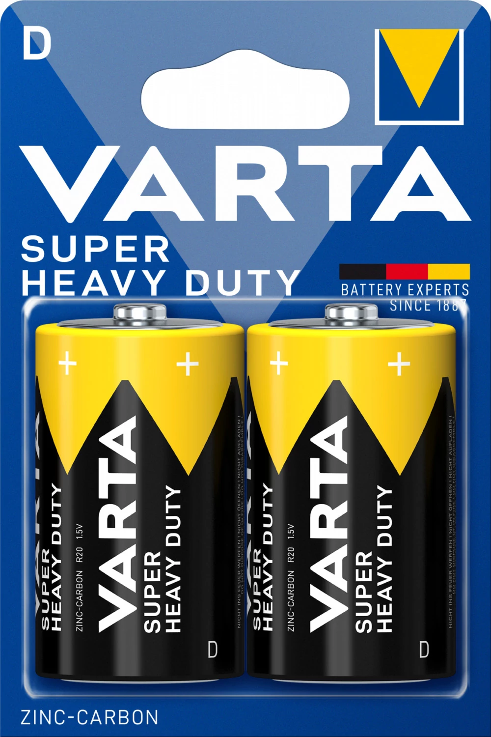 Varta elem,góliát R20 Super Heavy Duty  2 db/csomag