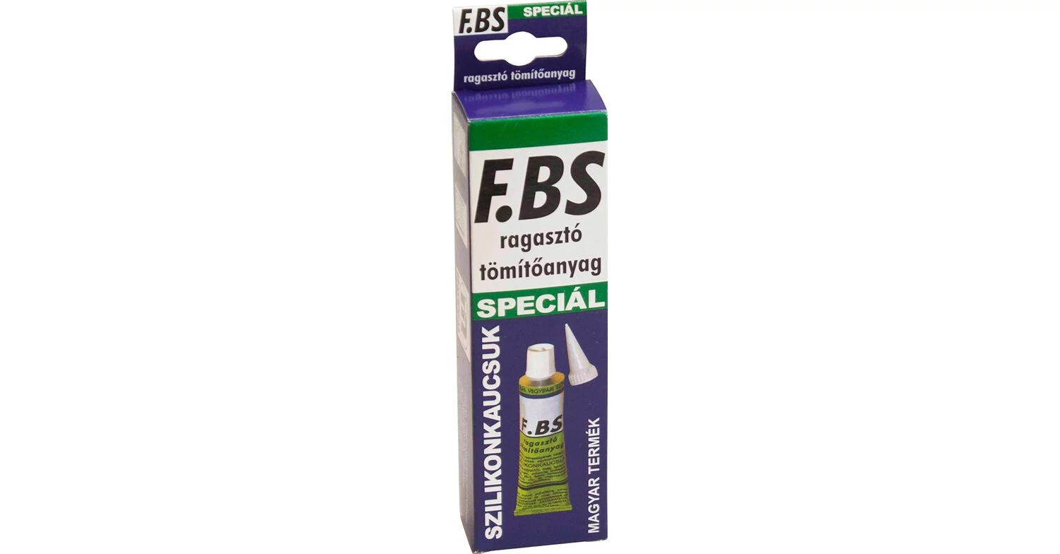 FBS Szilikontömítő, ragasztóanyag, ecetsavas, 70g Csomagolt