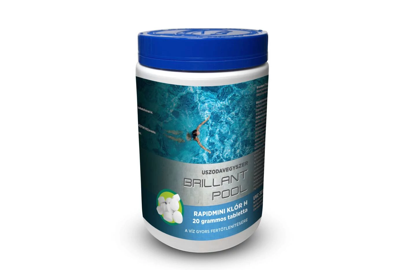 RAPIDMINI KLÓR  20g-os tabletta 1 kg Brillant Pool