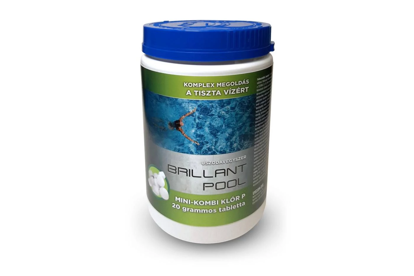 MINI-KOMBI Brillant Pool  20g-os tabletta 1 kg