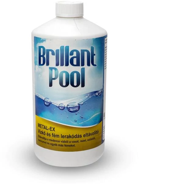 Vízkő és fém lerakódás eltávolító 1liter Brillant Pool