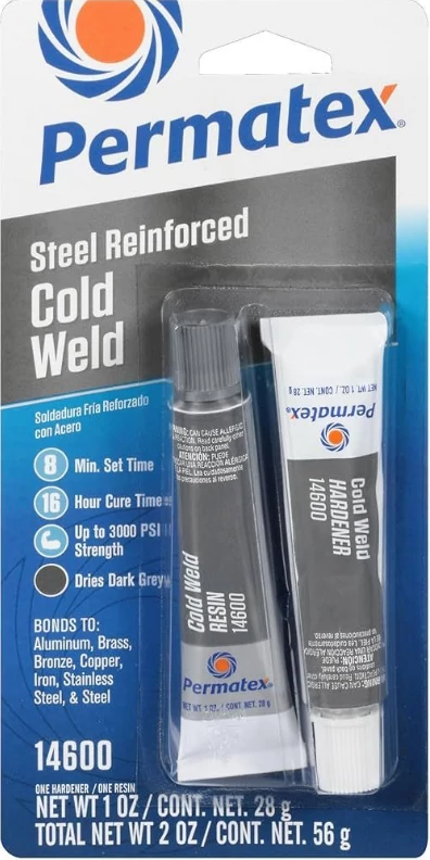 Permatex Cold Weld gyors hideghegesztő 2*28g