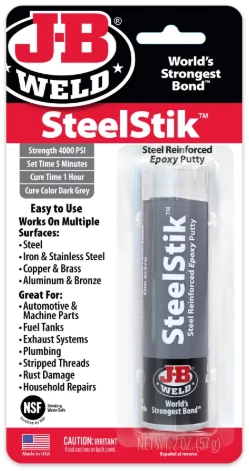 J-B WELD SteelStik™ (epoxy gyurma) 57 g.