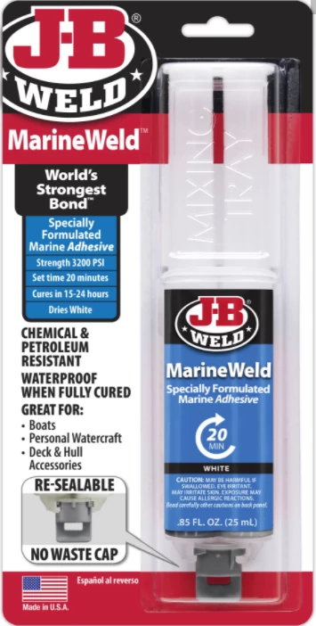 J-B Weld Marine Weld hajó ragasztó 25 ml. H2 Hold