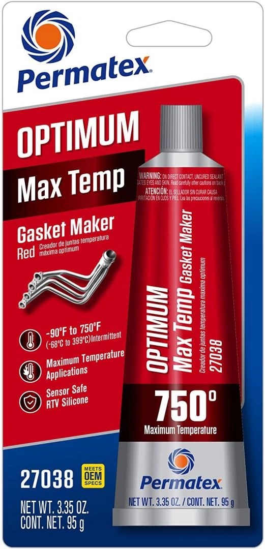 Permatex Optimum Max Temp Red Silicone 95 g.