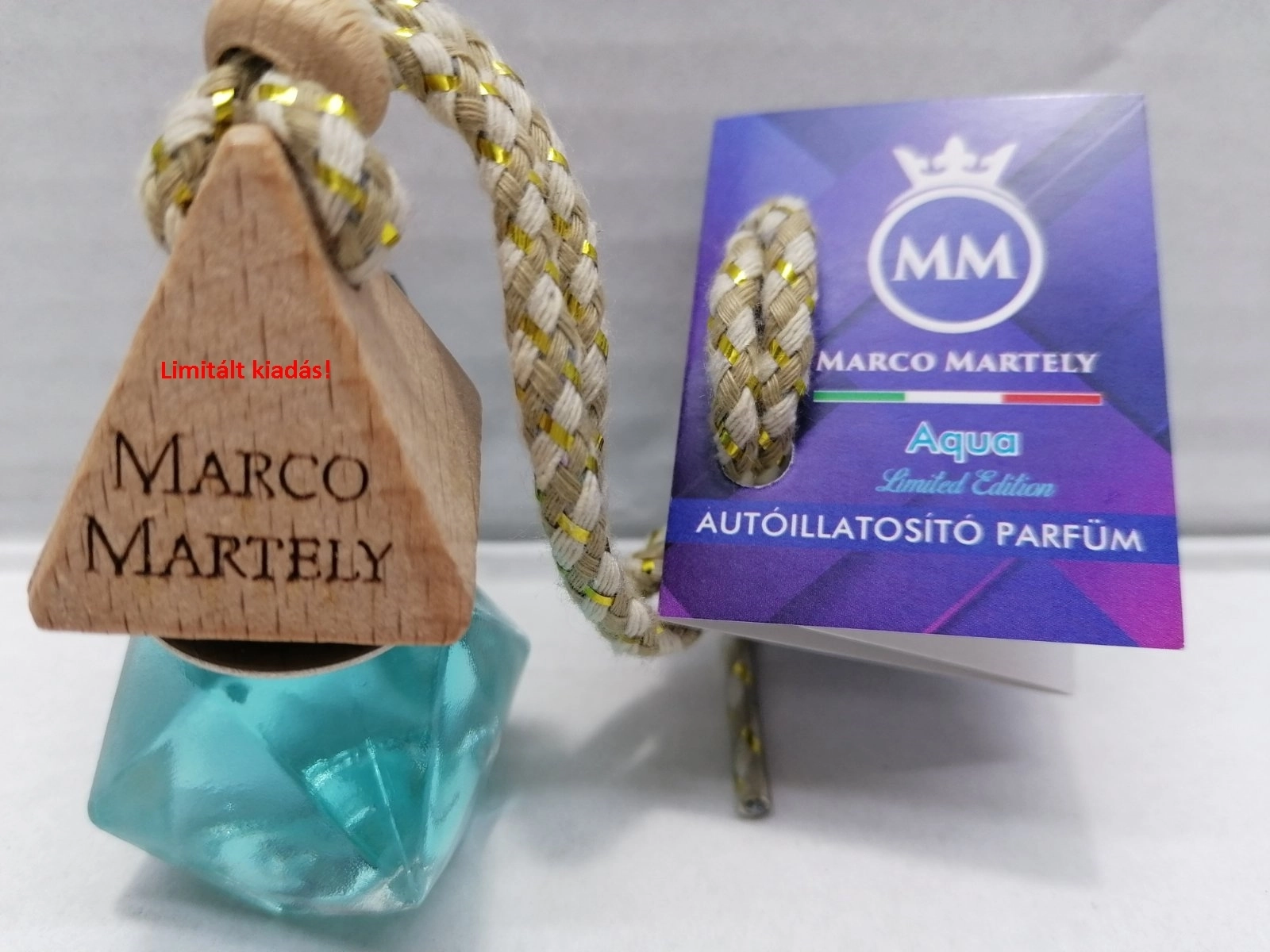Marco Martely - (Aqua ihletésű), 7 ml férfi - Limitált kiadás